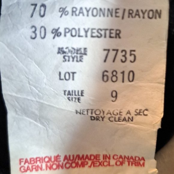 Vintage 90s Pinstripe Wrap Dress - New condition - Picture 4 of 6